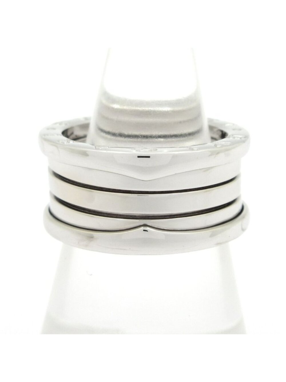 Bvlgari Ring 54 B.Zero1 18k White Gold